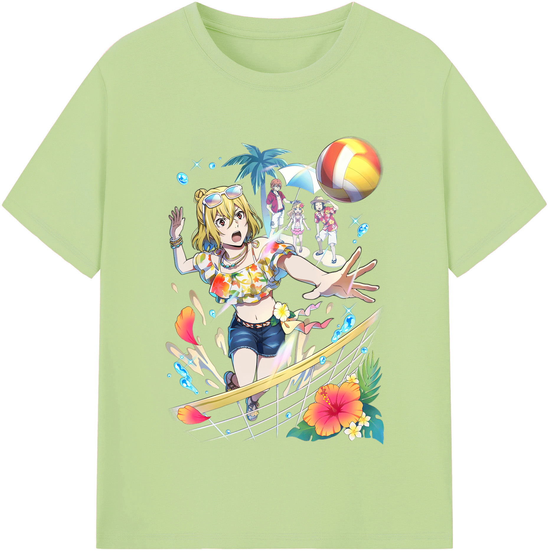 （画像用） 文豪ストレイドッグス Bungo Stray Dogs 綿100％半袖Tシャツ（フロントプリント）